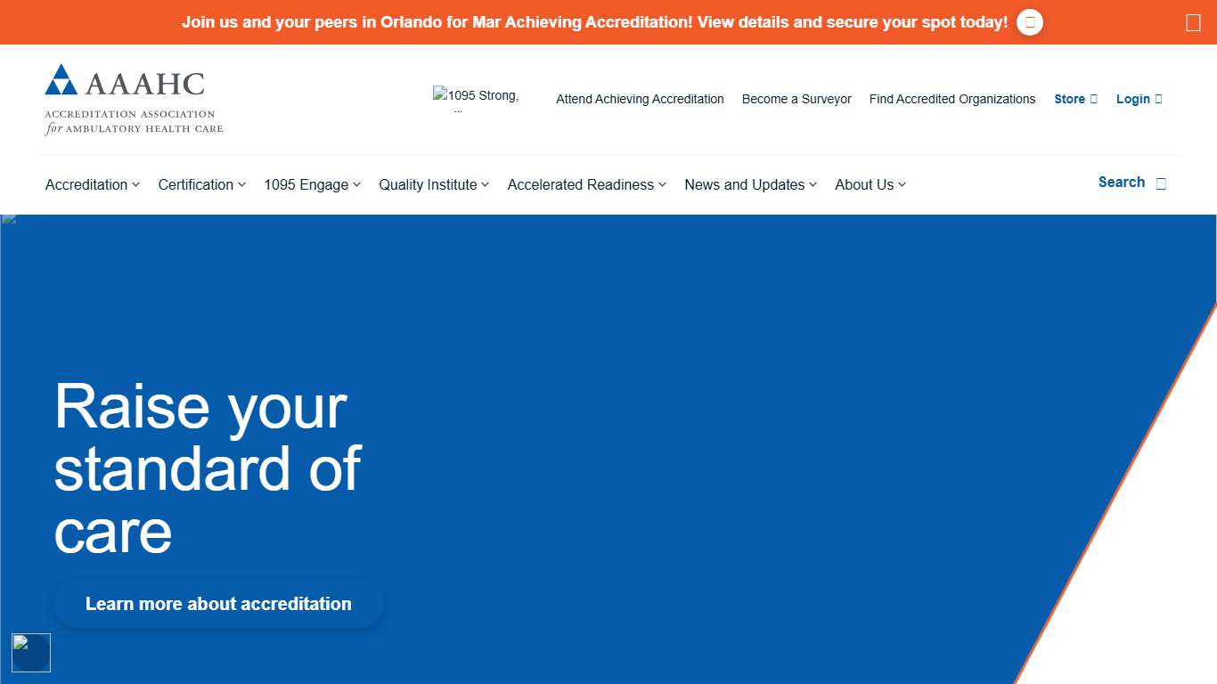 Accreditation Association for Ambulatory Health Care AAAHC