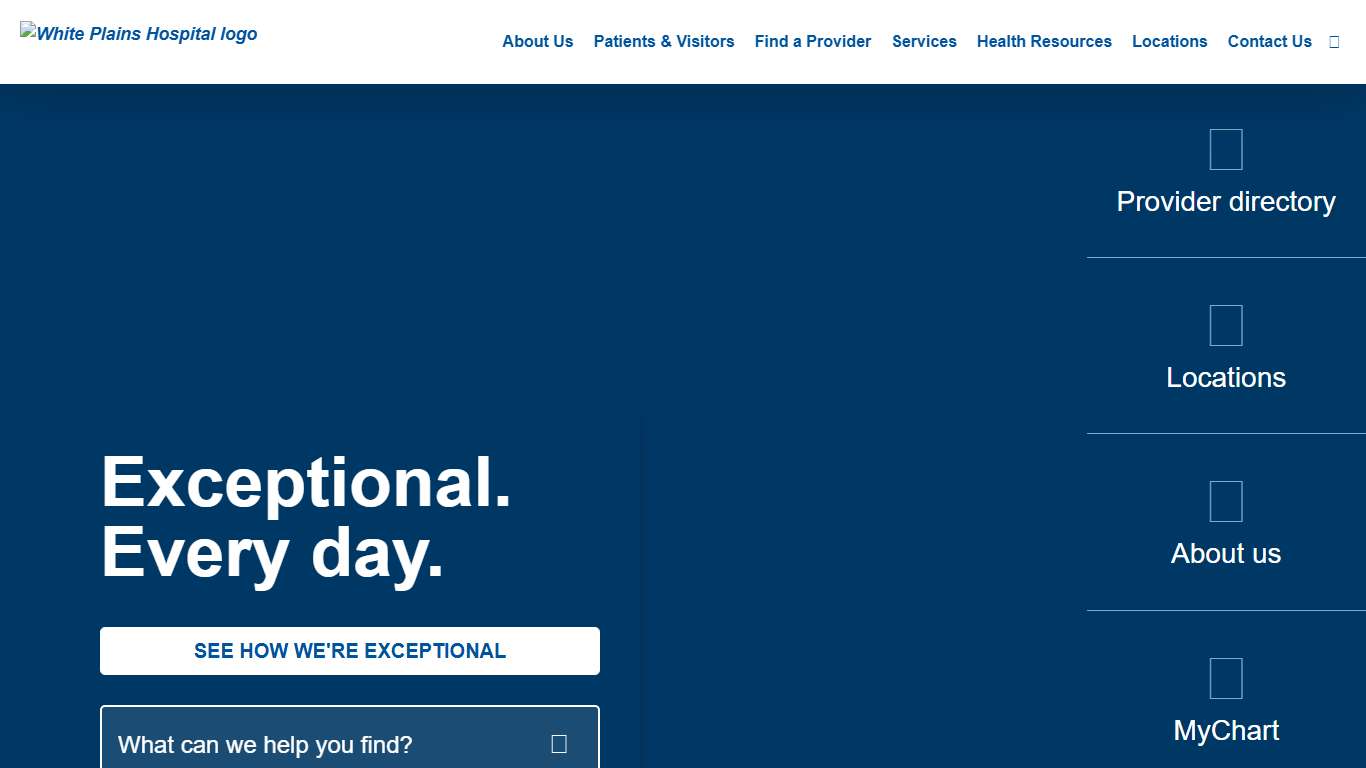 White Plains Hospital Award-winning Westchester hospital