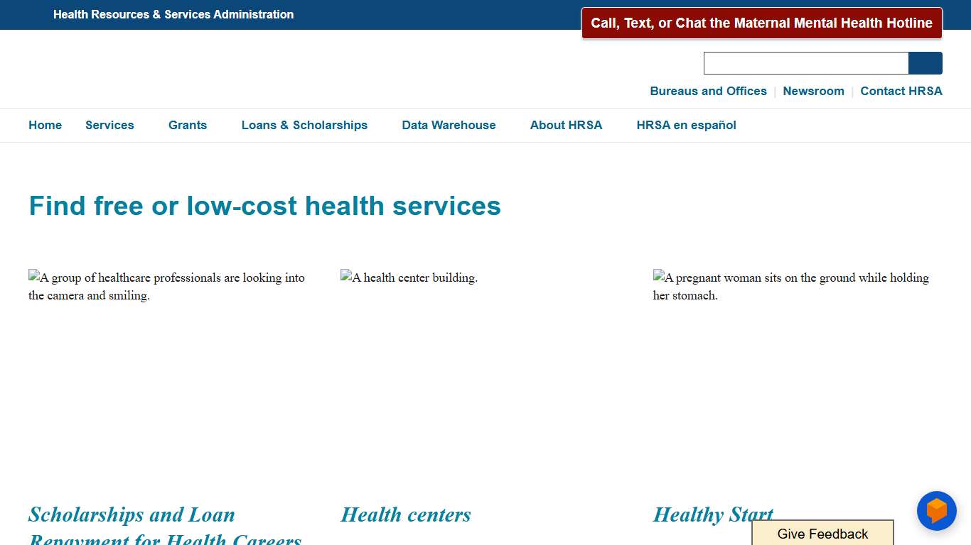 Health Resources and Services Administration HRSA